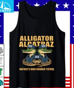 Alligator Alcatraz Ice Natures Own Border Patrol T Shirt 4 1