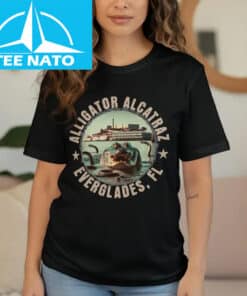 Alligator Alcatraz Illustrated T-Shirt