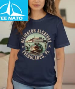 Alligator Alcatraz Illustrated T Shirt2