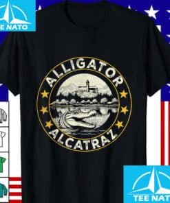 Alligator Alcatraz Island Landscape Shirt