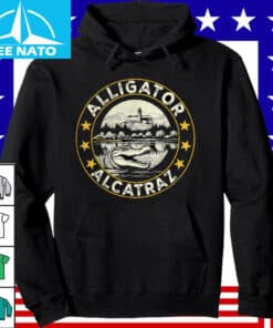 Alligator Alcatraz Island Landscape Shirt3