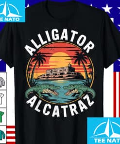 Alligator Alcatraz Island Twin Alligators Shirt