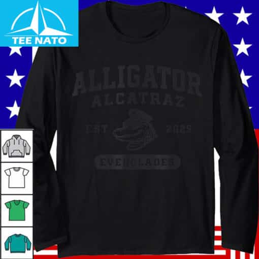 Alligator Alcatraz Island Wildlife Shirt