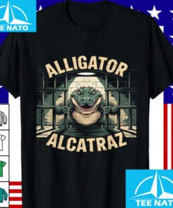 Alligator Alcatraz Jail Bars Shirt 3