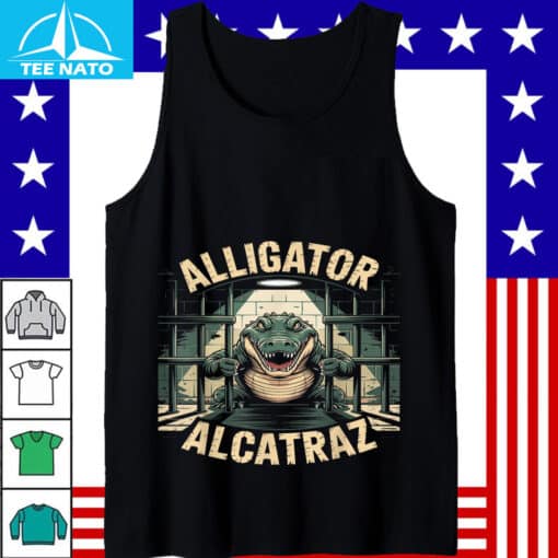 Alligator Alcatraz Jail Bars Shirt - Image 2