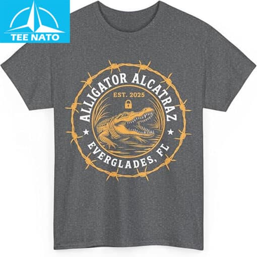 Alligator Alcatraz Jurassic Era T-Shirt