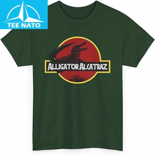 Alligator Alcatraz Jurassic Era T-Shirt