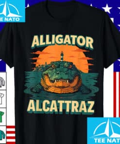 Alligator Alcatraz Lighthouse Sunset Shirt