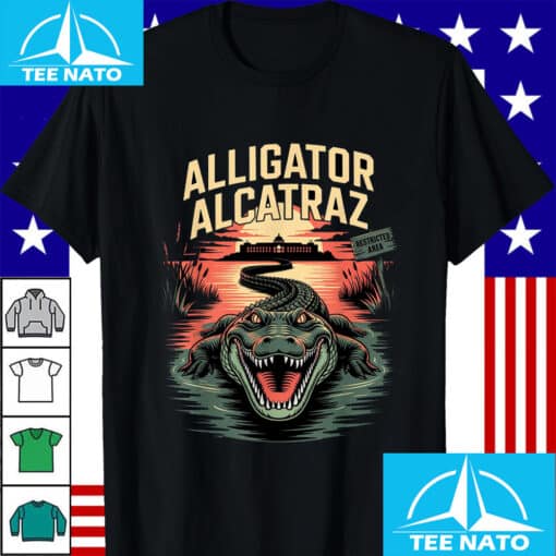 Alligator Alcatraz Men Shirt