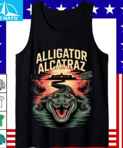 Alligator Alcatraz Men Shirt4