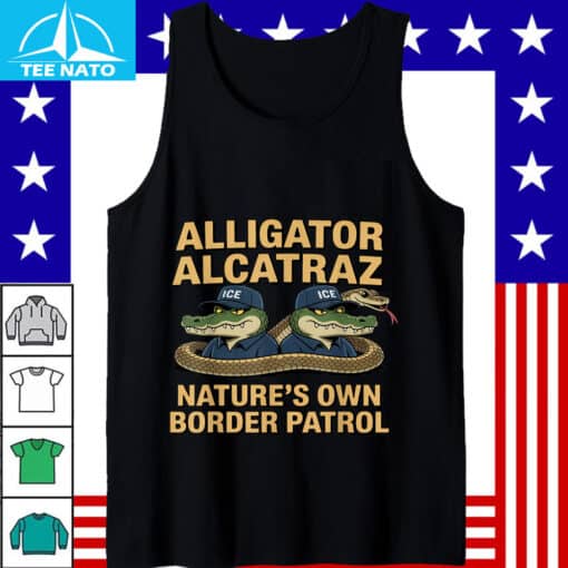 Alligator Alcatraz Nature's Own Border Patrol Shirt - Image 3