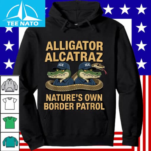 Alligator Alcatraz Nature's Own Border Patrol Shirt - Image 2