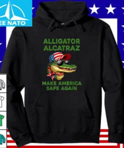 Alligator Alcatraz Pun Everglades Florida Prison Gator Logo Shirt