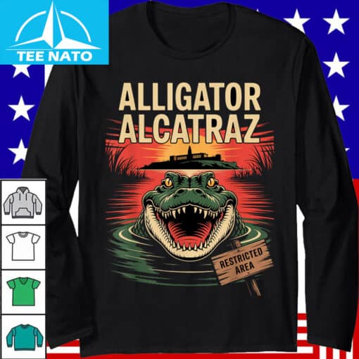 Alligator Alcatraz Restricted Area Shirt - Image 3