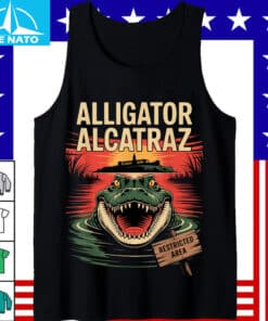 Alligator Alcatraz Restricted Area Shirt4