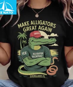 Alligator Alcatraz Ring Spun Shirt