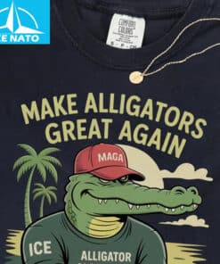 Alligator Alcatraz Ring Spun Shirt3