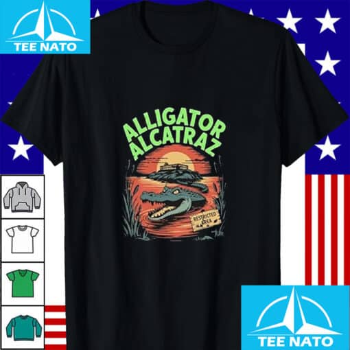 Alligator Alcatraz Shirt Funny Aligator Shirt