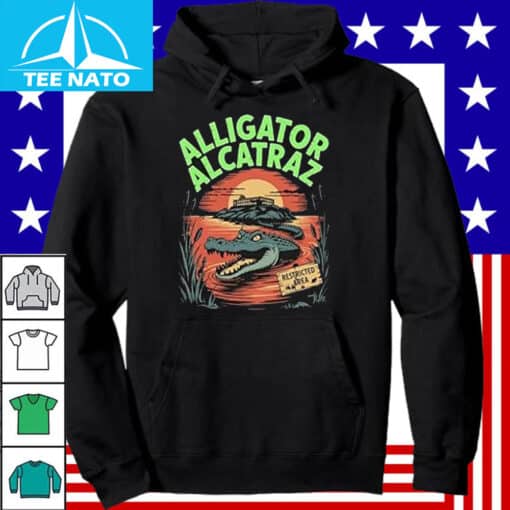 Alligator Alcatraz Shirt Funny Aligator Shirt - Image 4