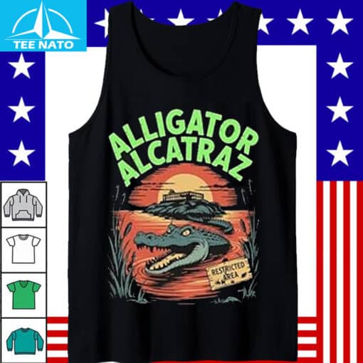 Alligator Alcatraz Shirt Funny Aligator Shirt - Image 5