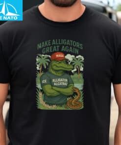 Alligator Alcatraz Shirt Gift for Political fans