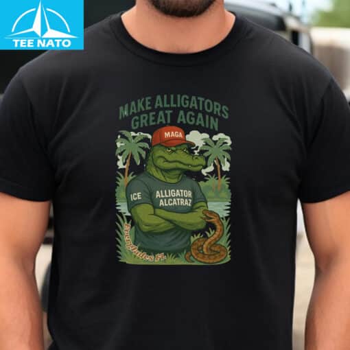 Alligator Alcatraz Shirt Gift for Political fans