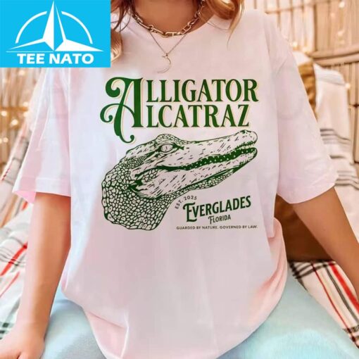 Alligator Alcatraz Shirt Gift for Political fans