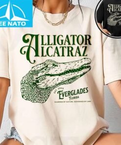 Alligator Alcatraz Shirt Gift for Political fans