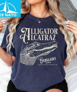 Alligator Alcatraz Shirt Gift for Political fans 4