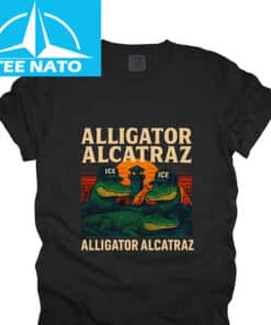 Alligator Alcatraz Shirt, Political Graphic Tee, Anti Trump Tee