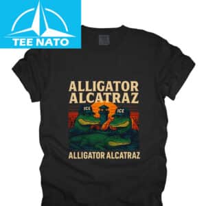 Alligator Alcatraz Shirt, Political Graphic Tee, Anti Trump Tee 12 Alligator Alcatraz Shirt Political Graphic Tee Anti Trump Tee