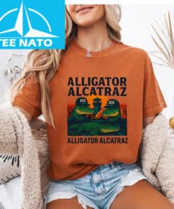 Alligator Alcatraz Shirt Political Graphic Tee Anti Trump Tee3