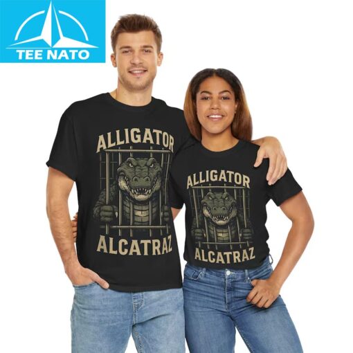 Alligator Alcatraz  Shirt for Animal Lover Gift - Image 5