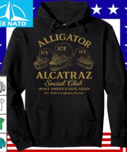 Alligator Alcatraz Social Club Make America Safe Again Shirt