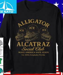 Alligator Alcatraz Social Club Make America Safe Again Shirt 2