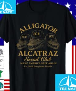 Alligator Alcatraz Social Club Make America Safe Again Shirt 3