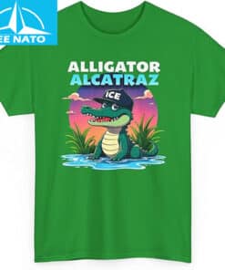 Alligator Alcatraz Sunset T Shirt 3