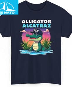 Alligator Alcatraz Sunset T Shirt 4