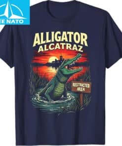 Alligator Alcatraz Vintage Everglades T-Shirt