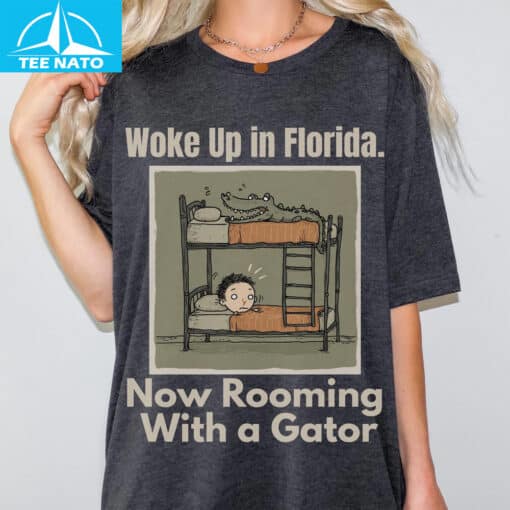 Alligator Alcatraz Woke Up in Florida Now Rooming With a Gator Shirt