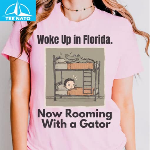 Alligator Alcatraz Woke Up in Florida Now Rooming With a Gator Shirt - Image 5