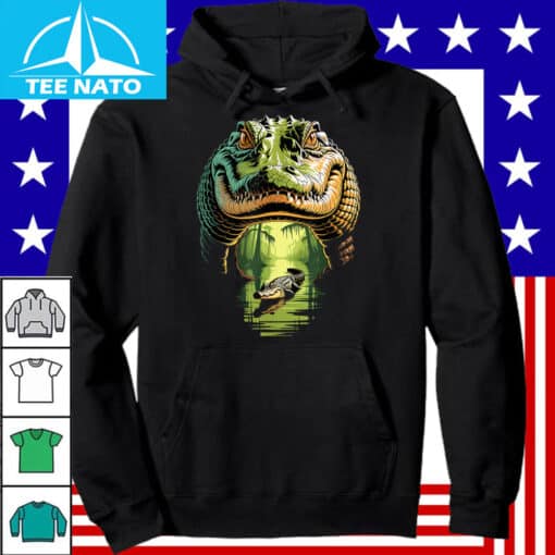 Alligator Head Swamp Reflection Shirt - Image 4