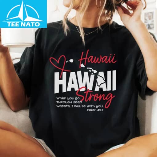 Aloha Strong Support Hawaii Relief Shirt - Image 2