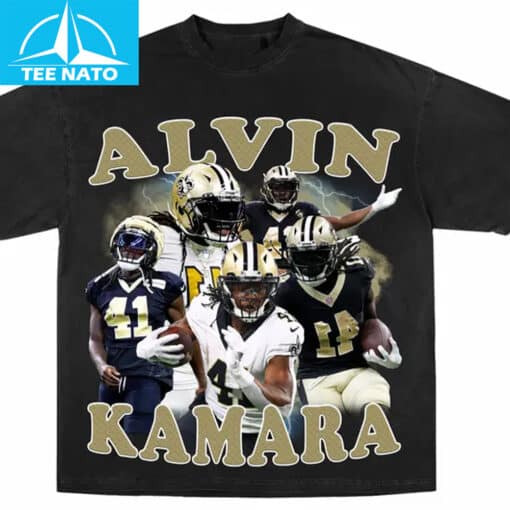 Alvin Kamara New Orleans Saints Football Player Shirt - Image 3