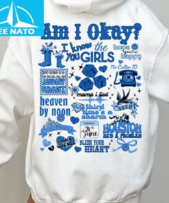Am I Ok Hoodie Megan Moroney Album Tracklist Shirt