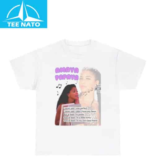 Amaya Papaya Song Lyrics Shirt - Image 2