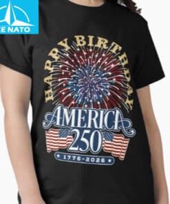 America 250th Anniversary Fireworks Shirt1