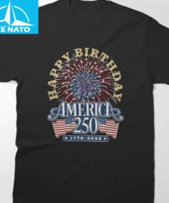 America 250th Anniversary Fireworks Shirt2
