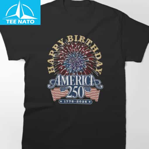 America 250th Anniversary Fireworks Shirt - Image 3