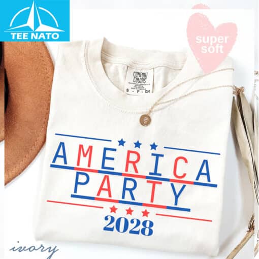 America Party 2028 Shirt - Image 2